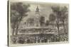 The American Centennial Festival, Independence Hall, Philadelphia, on the Fourth of July-null-Stretched Canvas