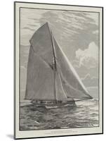 The American Champion Yacht Puritan-null-Mounted Giclee Print