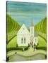 The American Church-Mark Baring-Stretched Canvas