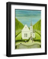 The American Church-Mark Baring-Framed Giclee Print