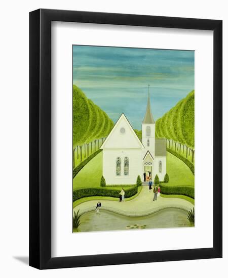 The American Church-Mark Baring-Framed Giclee Print