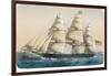 The American Clipper Ship "Challenge" of New York-Lebreton-Framed Photographic Print