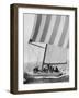 The American Eagle During America's Cup Race-George Silk-Framed Photographic Print