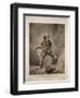 The American Fireman: Facing the Enemy-Currier & Ives-Framed Giclee Print