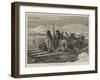 The American Franklin Search Expedition, Crossing Simpson's Strait in Kayaks-William Heysham Overend-Framed Giclee Print