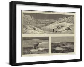 The American Franklin Search Expedition-Charles Auguste Loye-Framed Giclee Print