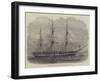 The American Frigate Franklin Off Gravesend-Edwin Weedon-Framed Giclee Print