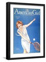 The American Girl, 1928, USA-null-Framed Giclee Print