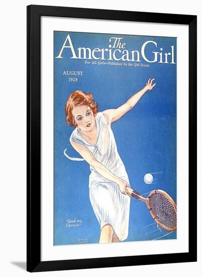 The American Girl, 1928, USA-null-Framed Giclee Print