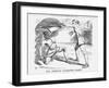 The American Gladiators - Habet!, 1865-John Tenniel-Framed Giclee Print