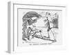 The American Gladiators - Habet!, 1865-John Tenniel-Framed Giclee Print