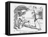 The American Gladiators - Habet!, 1865-John Tenniel-Framed Stretched Canvas