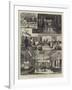 The American Meat Supply, Sketches at Liverpool-null-Framed Giclee Print