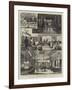 The American Meat Supply, Sketches at Liverpool-null-Framed Giclee Print