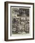 The American Meat Supply, Sketches at Liverpool-null-Framed Giclee Print