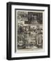 The American Meat Supply, Sketches at Liverpool-null-Framed Giclee Print