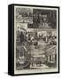 The American Meat Supply, Sketches at Liverpool-null-Framed Stretched Canvas