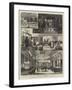 The American Meat Supply, Sketches at Liverpool-null-Framed Giclee Print