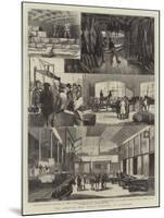 The American Meat Supply, Sketches at Liverpool-null-Mounted Giclee Print