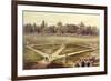 The American National Game of Baseball - Grand Match at Elysian Fields, Hoboken, Nj, 1866-Currier & Ives-Framed Giclee Print