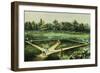 The American National Game of Baseball-Currier & Ives-Framed Giclee Print