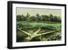 The American National Game of Baseball-Currier & Ives-Framed Giclee Print