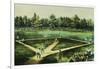 The American National Game of Baseball-Currier & Ives-Framed Giclee Print