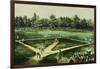 The American National Game of Baseball-Currier & Ives-Framed Giclee Print