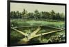 The American National Game of Baseball-Currier & Ives-Framed Giclee Print