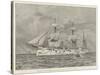 The American Navy, Steel Cruiser Chicago, Flag-Ship of Admiral J G Walker in the Mediterranean-null-Stretched Canvas