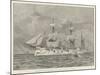 The American Navy, Steel Cruiser Chicago, Flag-Ship of Admiral J G Walker in the Mediterranean-null-Mounted Giclee Print