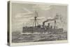 The American Navy, Steel Protected Cruiser USS Baltimore-null-Stretched Canvas