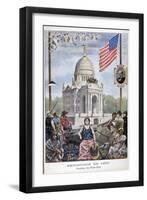 The American Pavilion at the Universal Exhibition of 1900, Paris, 1900-null-Framed Giclee Print