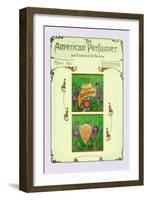 The American Pefumer and Essential Oil Review: Recreo Violet Talcum Powder-null-Framed Art Print