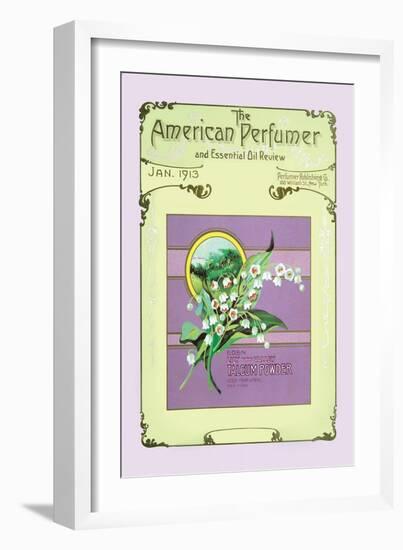 The American Perfumer and Essential Oil Review: Eden Lily of the Valley Talcum Powder-null-Framed Art Print