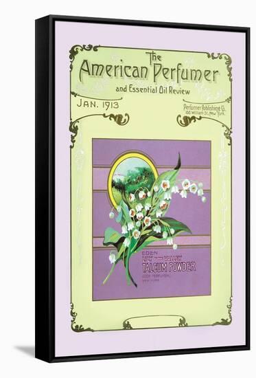 The American Perfumer and Essential Oil Review: Eden Lily of the Valley Talcum Powder-null-Framed Stretched Canvas