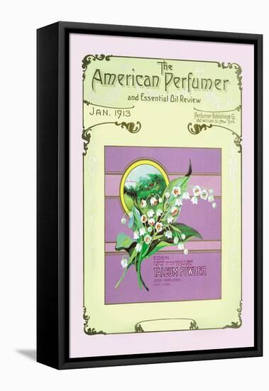 The American Perfumer and Essential Oil Review: Eden Lily of the Valley Talcum Powder-null-Framed Stretched Canvas