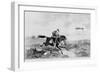 The American Pony Express, En Route from the Missouri River to San Francisco-George Henry Andrews-Framed Giclee Print