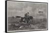 The American Pony Express, En Route from the Missouri River to San Francisco-George Henry Andrews-Framed Stretched Canvas