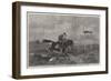 The American Pony Express, En Route from the Missouri River to San Francisco-George Henry Andrews-Framed Giclee Print