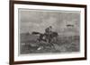 The American Pony Express, En Route from the Missouri River to San Francisco-George Henry Andrews-Framed Giclee Print