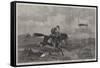 The American Pony Express, En Route from the Missouri River to San Francisco-George Henry Andrews-Framed Stretched Canvas