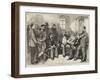 The American Presidential Election, a Sketch at Washington-Felix Regamey-Framed Giclee Print