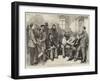 The American Presidential Election, a Sketch at Washington-Felix Regamey-Framed Giclee Print