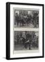 The American Presidential Election, Rival Candidates at Work-null-Framed Giclee Print