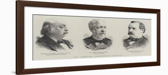 The American Presidential Election-null-Framed Giclee Print