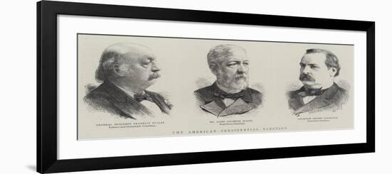 The American Presidential Election-null-Framed Giclee Print