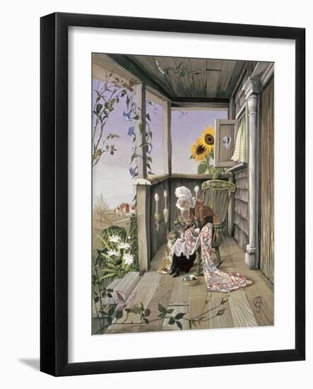 The American Quilt-Anne Grahame Johnstone-Framed Giclee Print