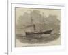 The American Steam-Ship, Arctic, Employed in Sounding for the Atlantic Telegraph-null-Framed Giclee Print