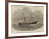 The American Steam-Ship, Arctic, Employed in Sounding for the Atlantic Telegraph-null-Framed Giclee Print